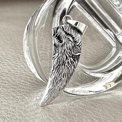 Fenrir Viking Mythology Wolf Fang Pendant/Necklace