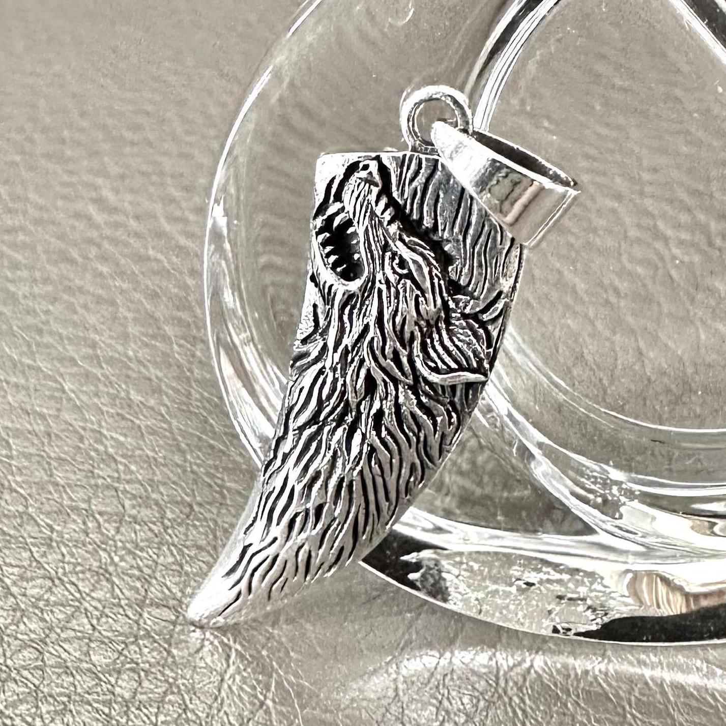 Fenrir Viking Mythology Wolf Fang Pendant/Necklace