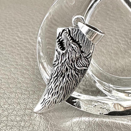 Fenrir Viking Mythology Wolf Fang Pendant/Necklace