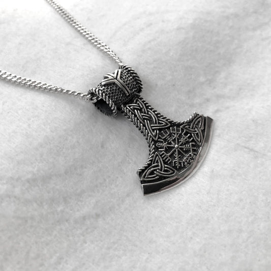 Thor's Hammer Viking Mjolnir Celtic Pendant/Necklace