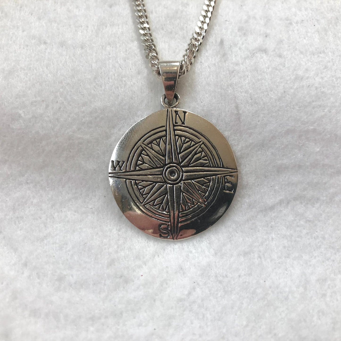 Compass North Star Sailor Amulet Pendant/Necklace