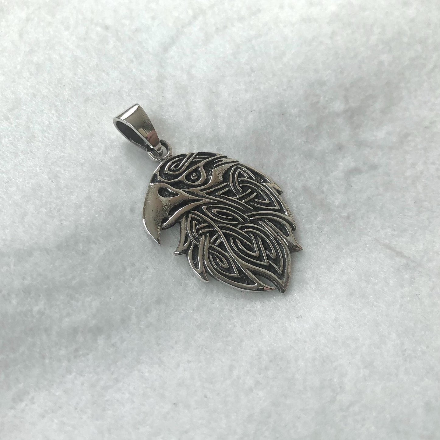 Raven Crow Viking Odin Bird Pendant/Necklace