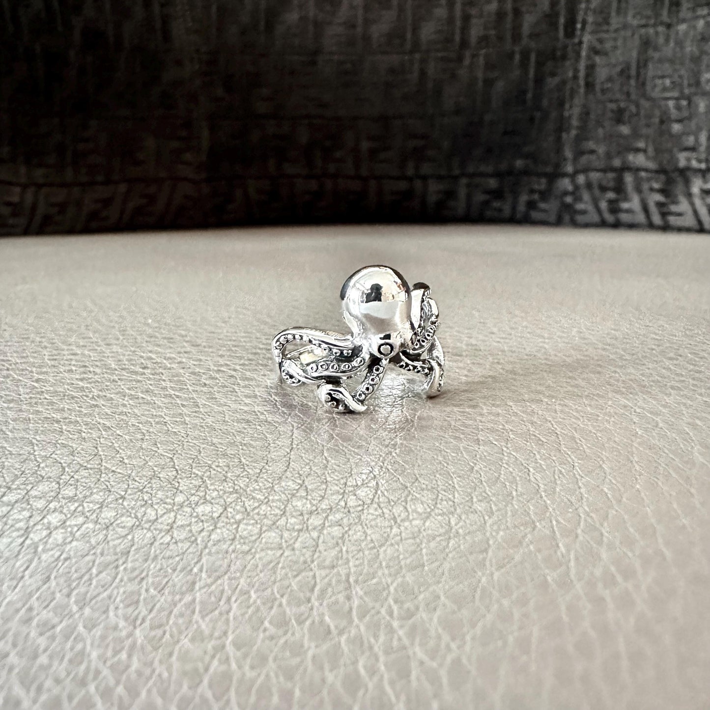 Handcrafted 925 Sterling Silver Octopus Ring Kraken Sea Monster Ring Silver Jewelry Accessories Gift by VINTZ
