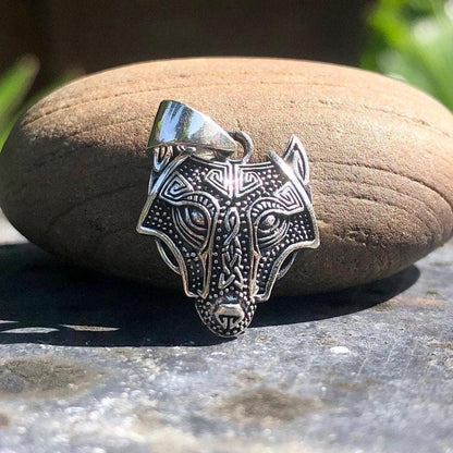 Fenrir Celtic Viking Wolf Monster God Charm