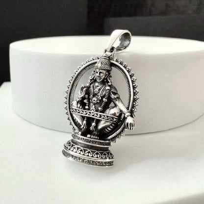 Handcrafted 925 Sterling Silver Indra Pendant Hinduism King of God Hindi Deity Pendant/Necklace Silver Jewelry Accessories Gift by VINTZ