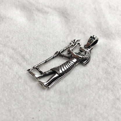 Anubis Egyptian God Jackal Deity Pendant/Necklace