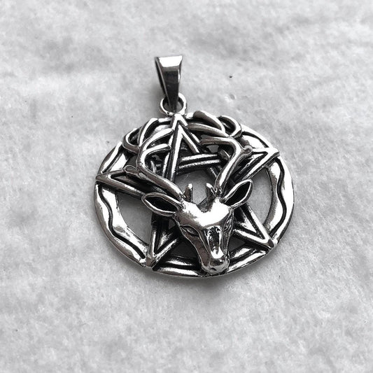 Eikthyrnir Legendary Viking Deer God Pendant/Necklace