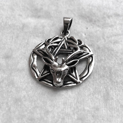 Eikthyrnir Legendary Viking Deer God Pendant/Necklace