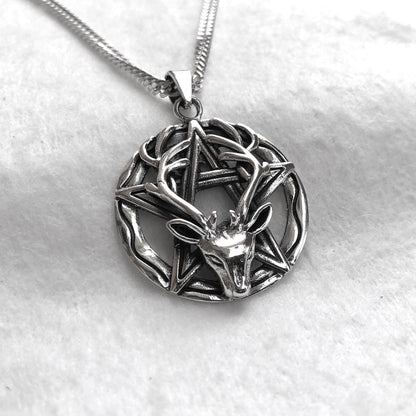 Eikthyrnir Legendary Viking Deer God Pendant/Necklace