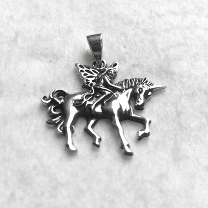 Unicorn Mythical Fairy Pendant/Necklace
