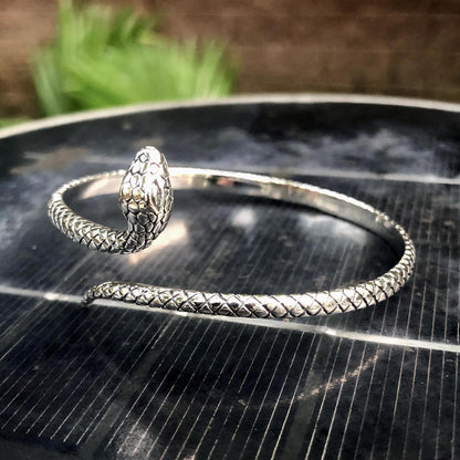Snake Bohemian Black Mamba Serpent Cuff Bracelet