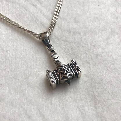 Thor's Hammer Viking Mjolnir Celtic Pendant/Necklace