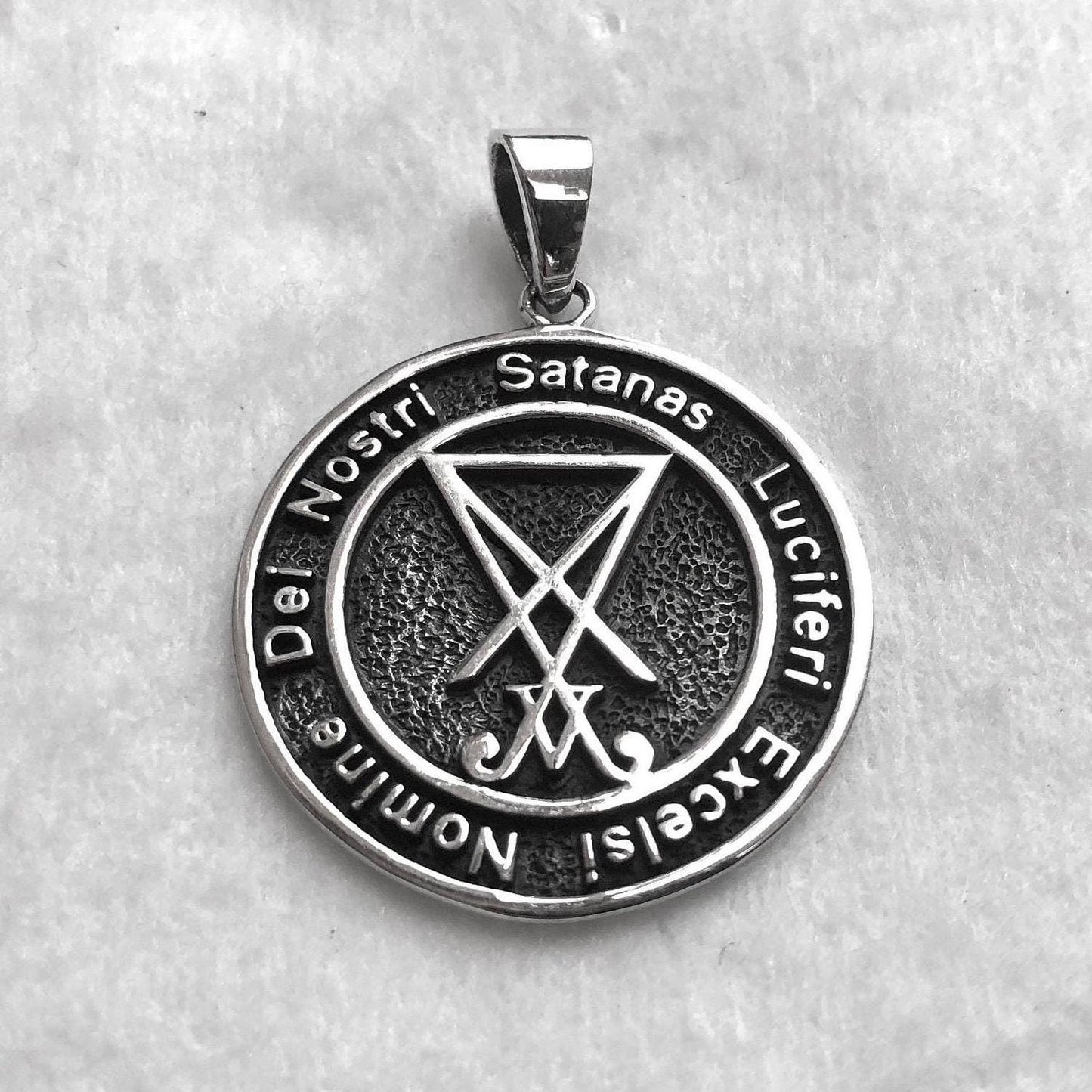 Lucifer Sigil Satanic Seal Pendant/Necklace