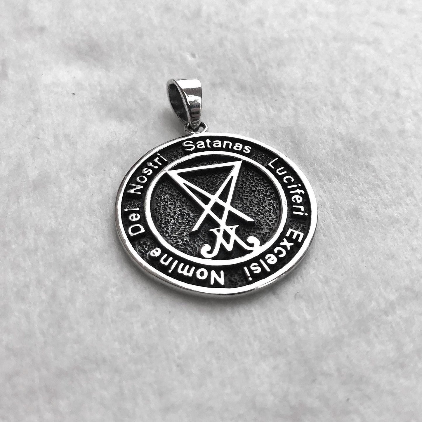 Lucifer Sigil Satanic Seal Pendant/Necklace