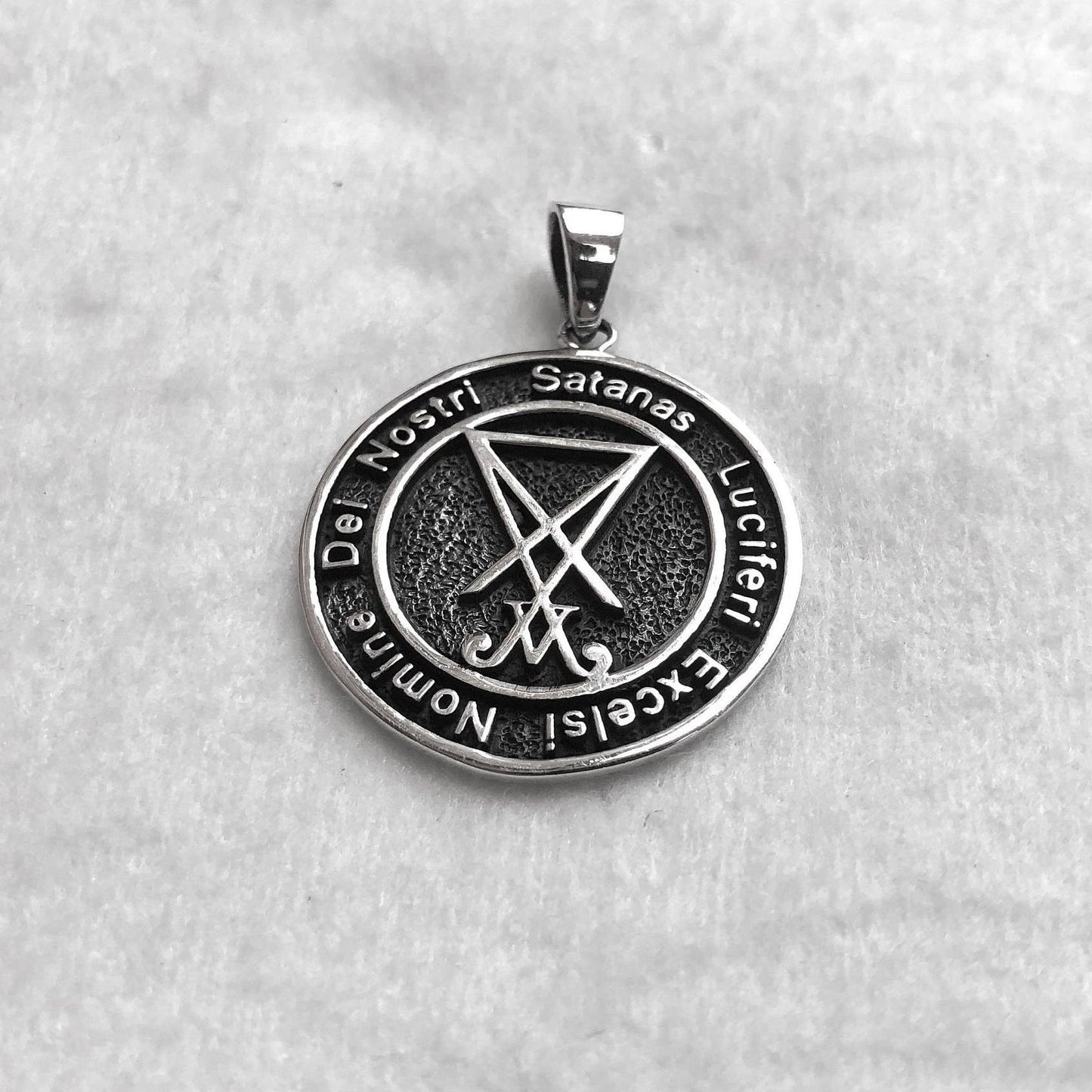 Lucifer Sigil Satanic Seal Pendant/Necklace