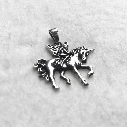 Unicorn Mythical Fairy Pendant/Necklace