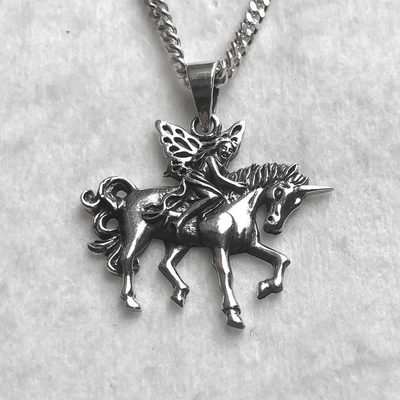 Unicorn Mythical Fairy Pendant/Necklace