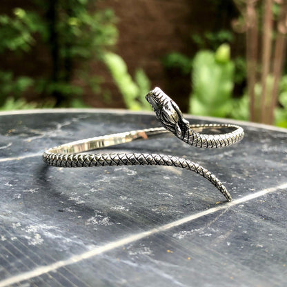 Chinese Black Dragon Wulong Cuff Bracelet