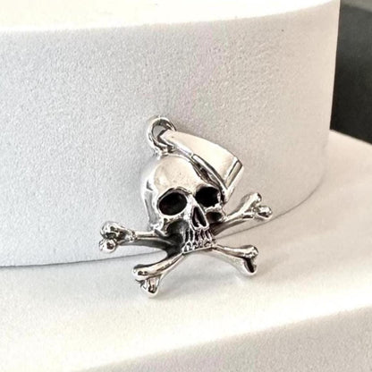 Skull Gothic Rocker Punk Biker Pendant/Necklace