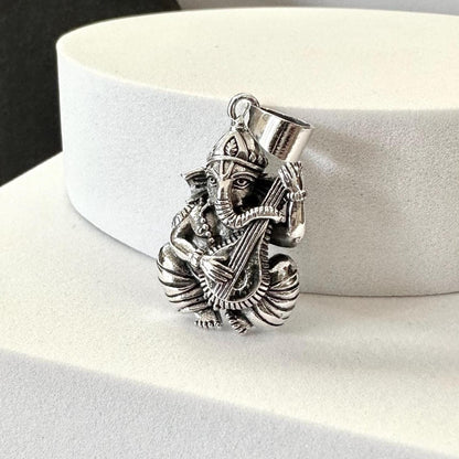 Ganesha Elephant God Ganapati Hindi Deity Pendant/Necklace