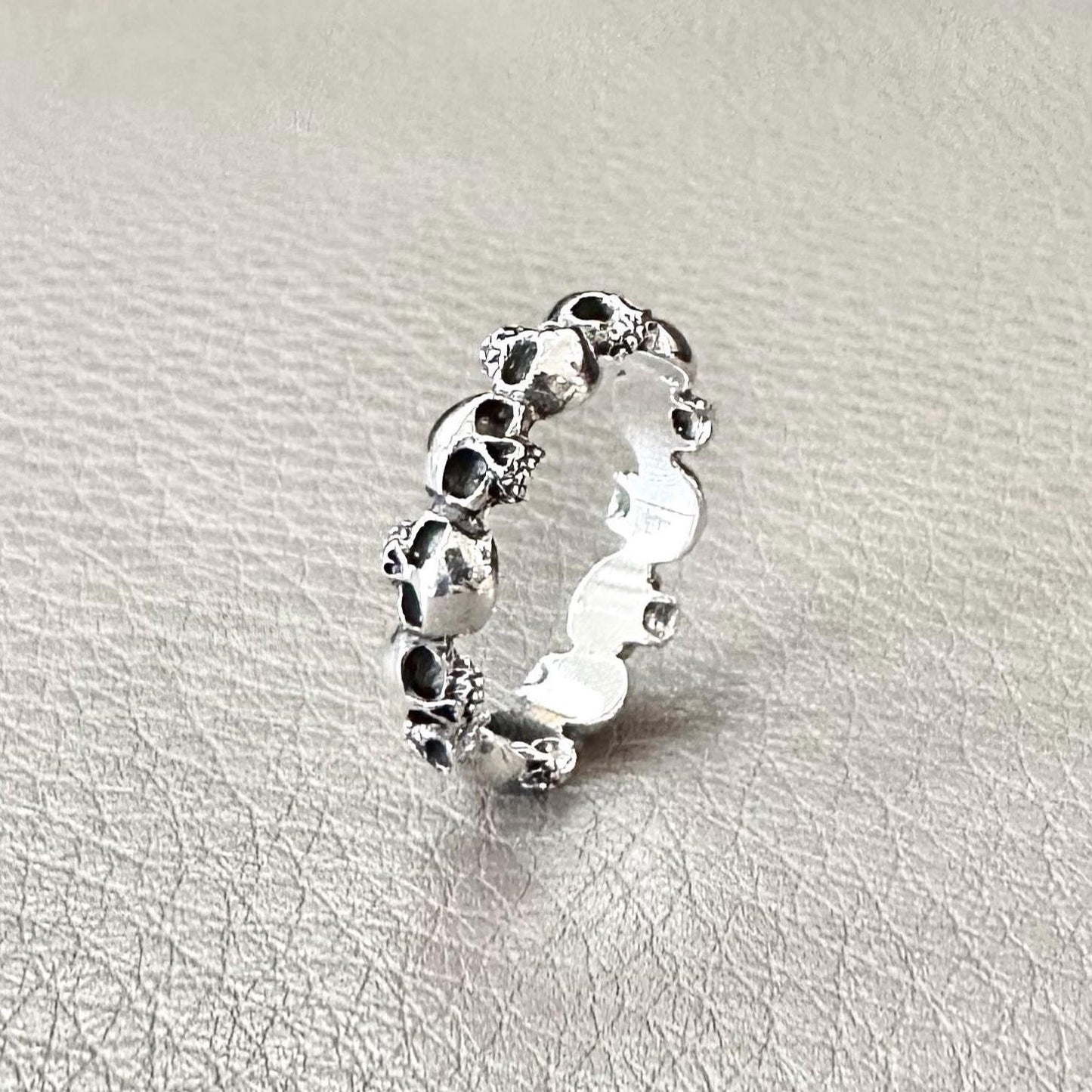 Skull Punk Gothic Pirate Bones Biker Skeleton Ring