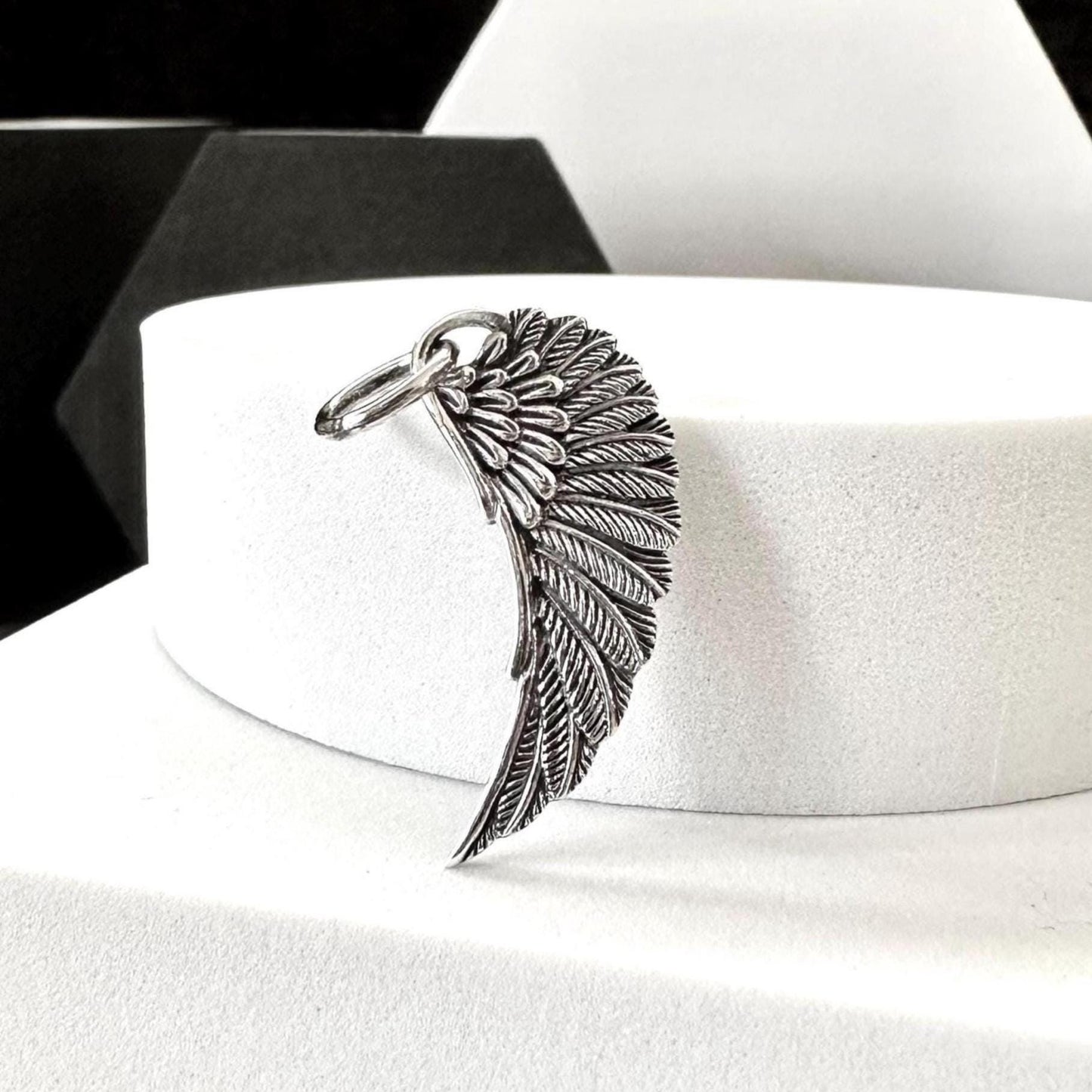 Angel Wing Bird Feather Pendant/Necklace