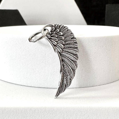 Angel Wing Bird Feather Pendant/Necklace