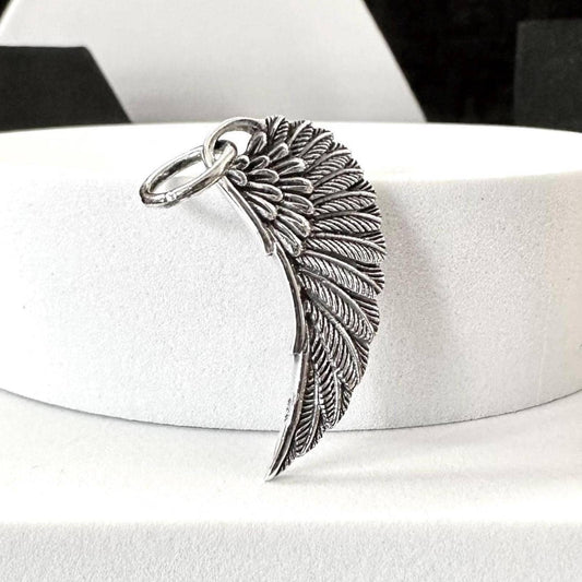 Angel Wing Bird Feather Pendant/Necklace