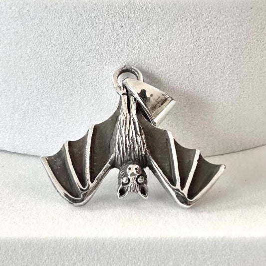 Bat Totem Vampire Wiccan Pendant/Necklace