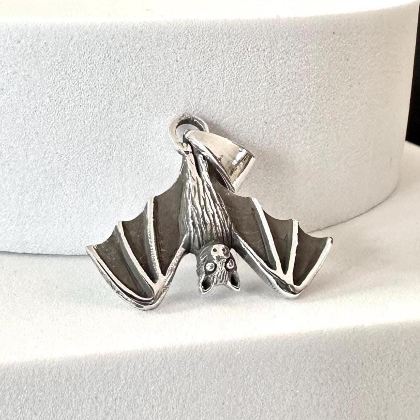 Bat Totem Vampire Wiccan Pendant/Necklace