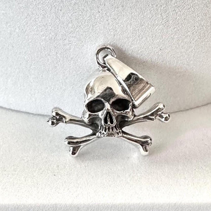Skull Gothic Rocker Punk Biker Pendant/Necklace