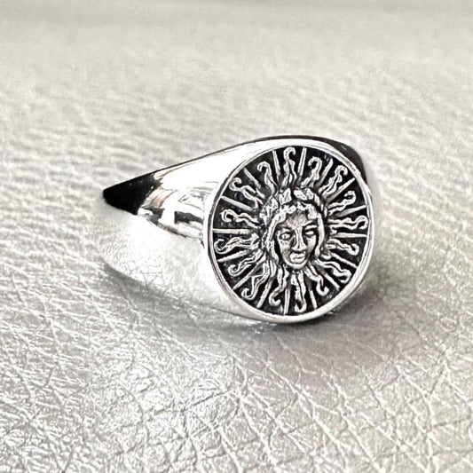 Sun Goddess Celtic Sun Deity Ring