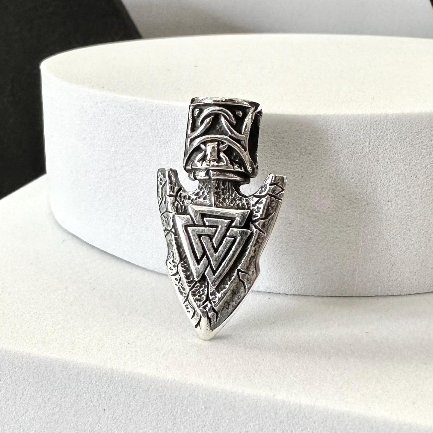 Odin's Valknut Viking Symbol Celtic Triangle Knot Pendant/Necklace