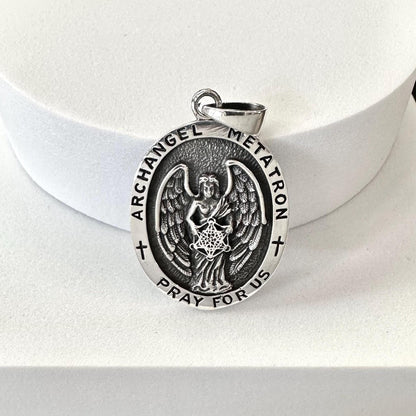 Archangel Metatron Guardian Angelo Jewish Pendant/Necklace