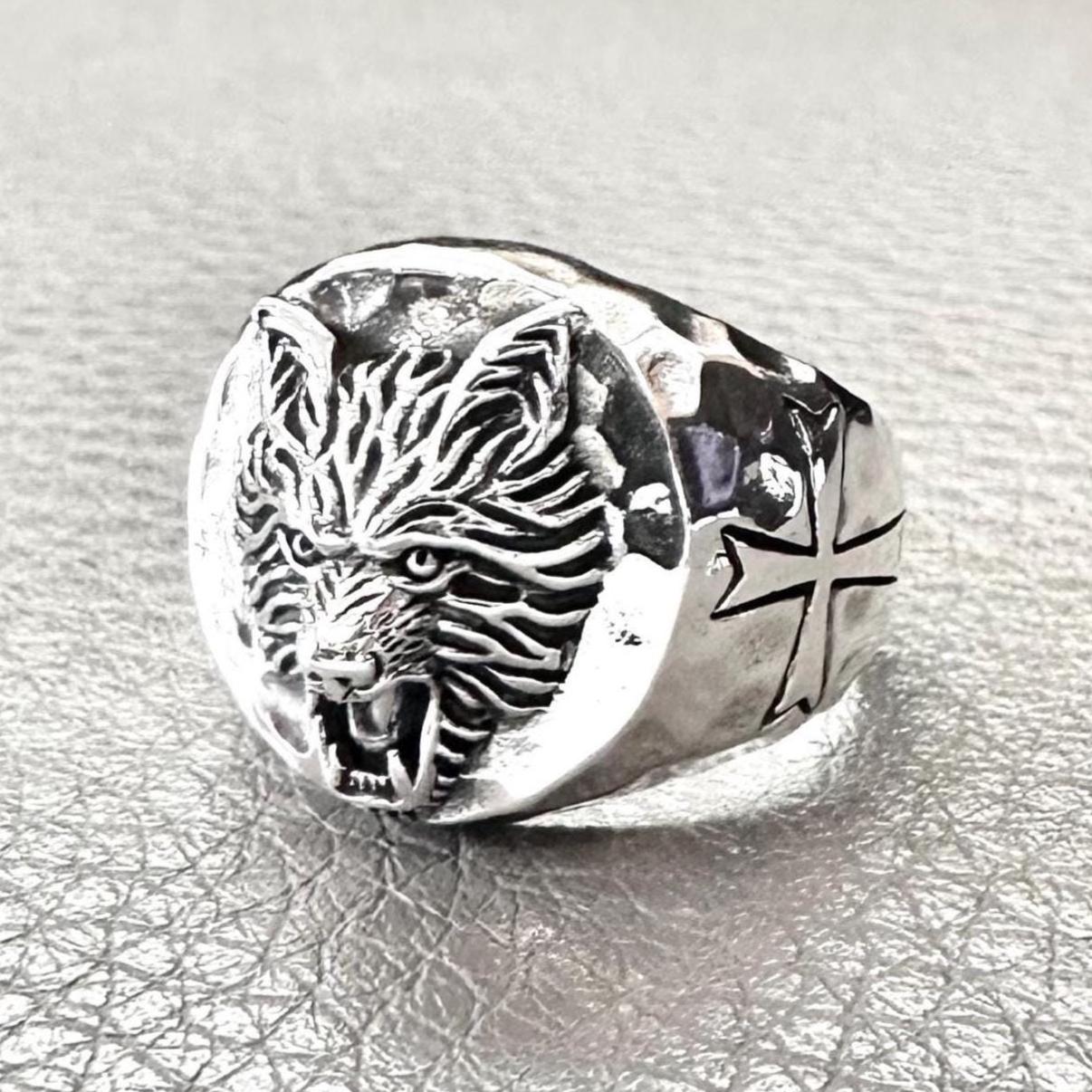 Fenrir Viking Wolf God Fenrir Norse Ring