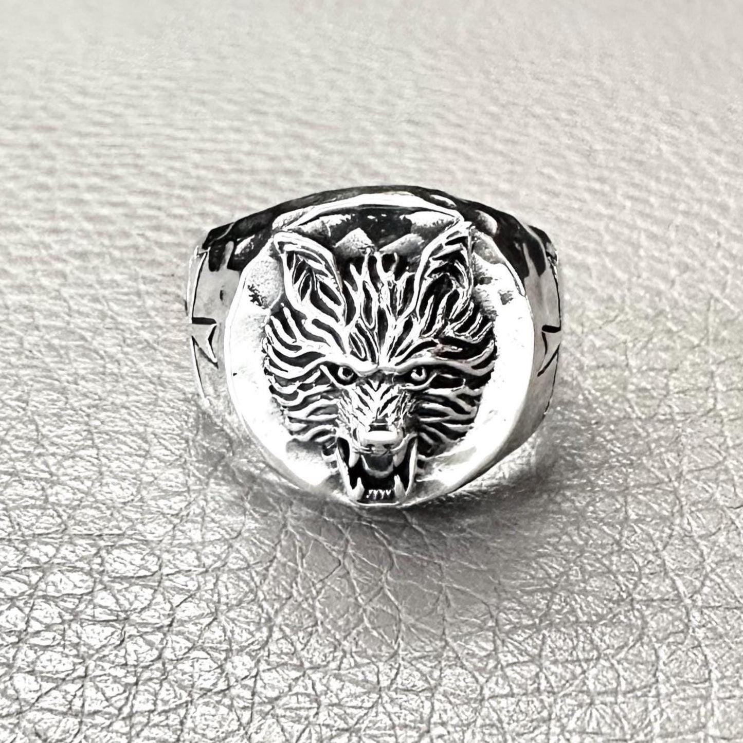 Fenrir Viking Wolf God Fenrir Norse Ring