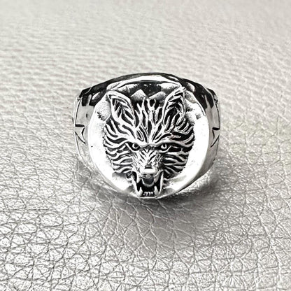 Fenrir Viking Wolf God Fenrir Norse Ring