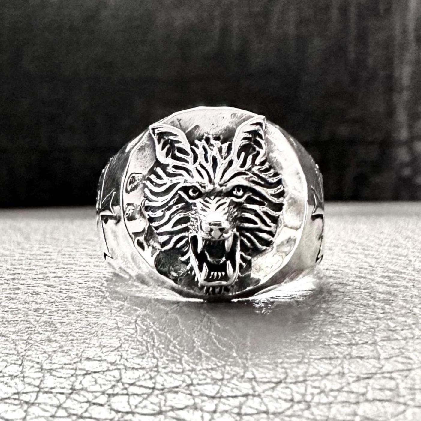 Fenrir Viking Wolf God Fenrir Norse Ring