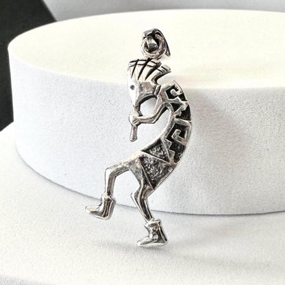 Hopi Kokopelli Indian Native American Deity Pendant/Necklace