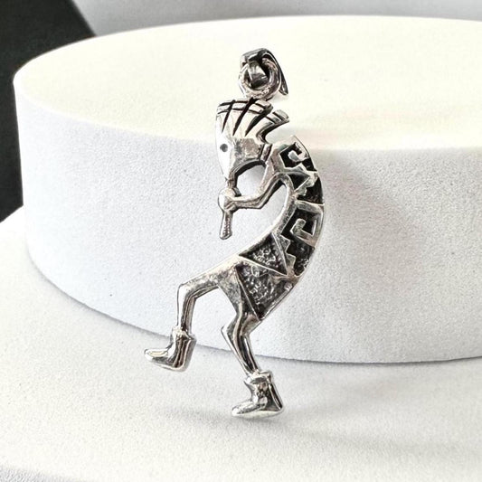 Hopi Kokopelli Indian Native American Deity Pendant/Necklace