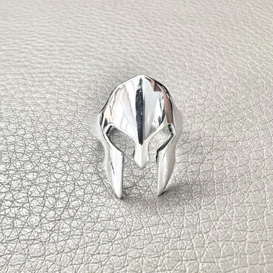 Sparta's Helmet Greek Warrior Ring