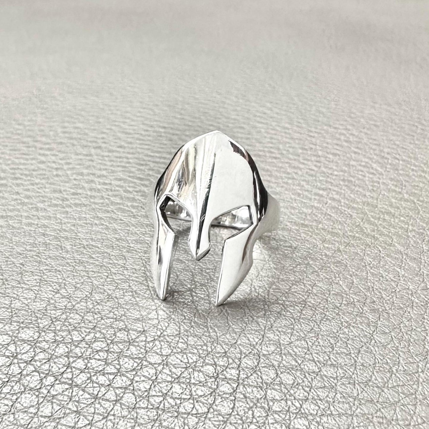 Sparta's Helmet Greek Warrior Ring