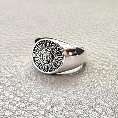 Sun Goddess Celtic Sun Deity Ring