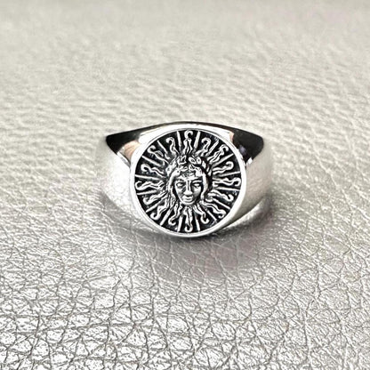 Sun Goddess Celtic Sun Deity Ring