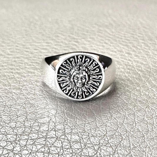 Sun Goddess Celtic Sun Deity Ring