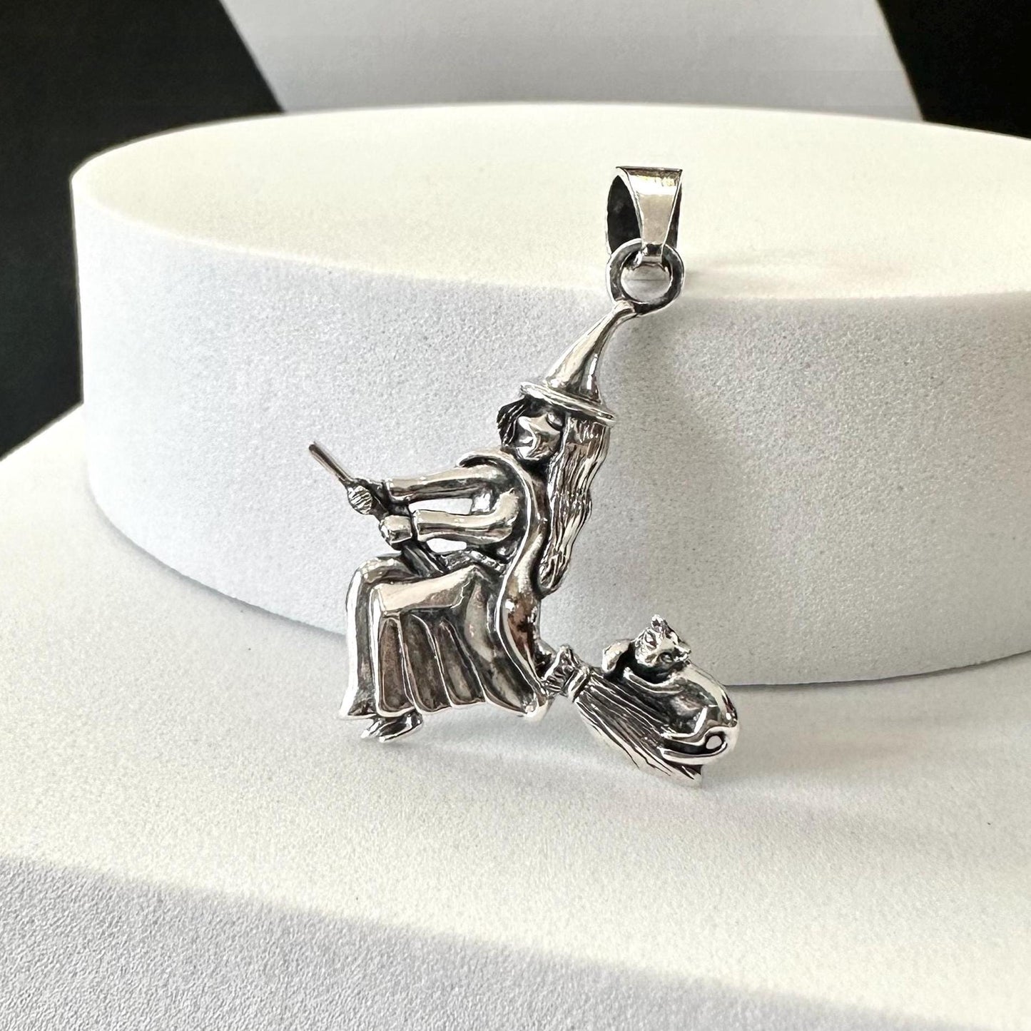 Witch Broom Pendant/Necklace
