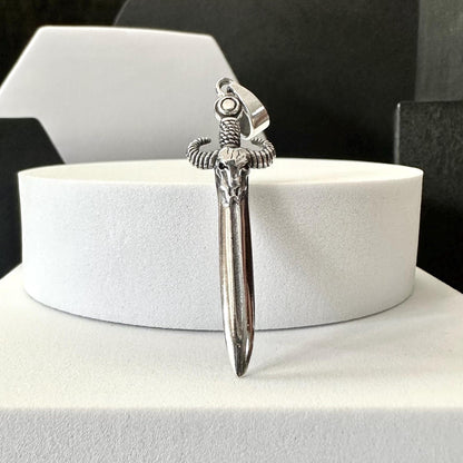 Medieval Long Sword Knight Great Blade Pendant/Necklace