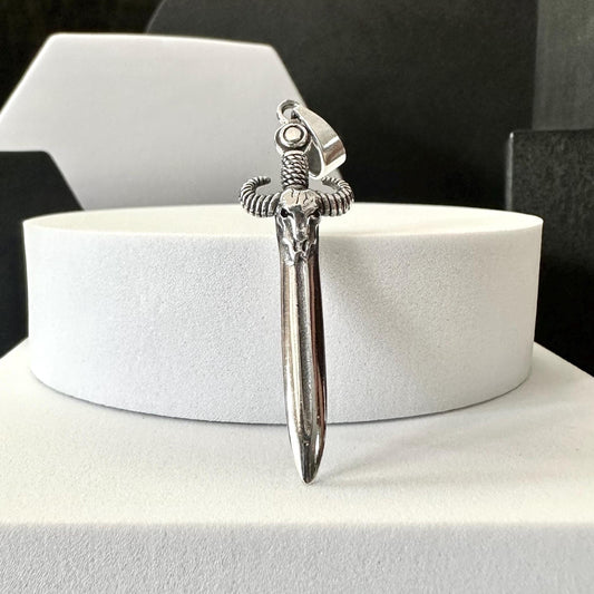 Medieval Long Sword Knight Great Blade Pendant/Necklace