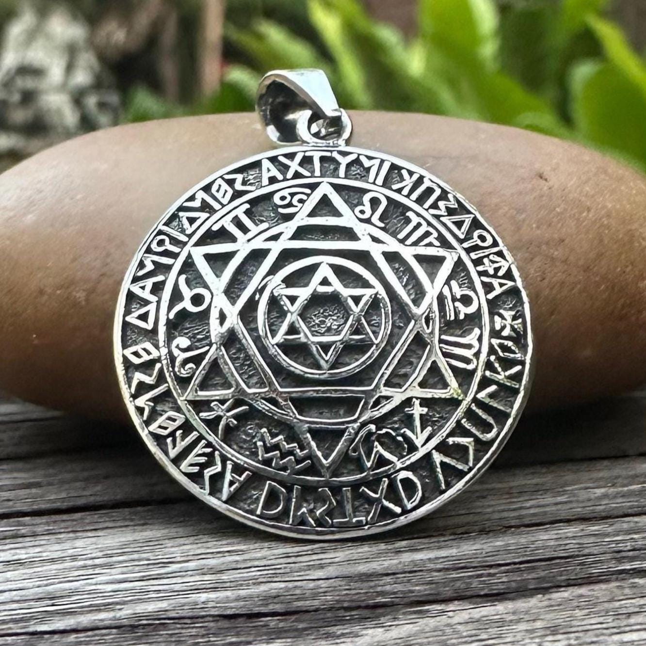 Star of David  Hebrew  Solomon Seal Pendant/Necklace