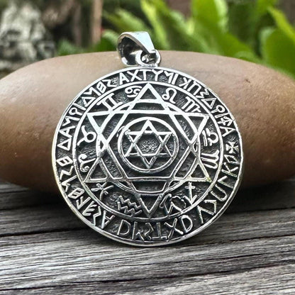 Star of David  Hebrew  Solomon Seal Pendant/Necklace